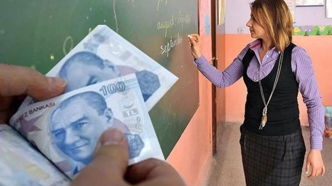 2024 Ocak ayı zamlı öğretmen maaşları 1. - 9. derece ve kademeye göre