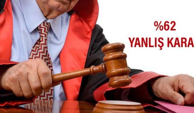 Hakimlerin verdiği kararların çoğu yanlış