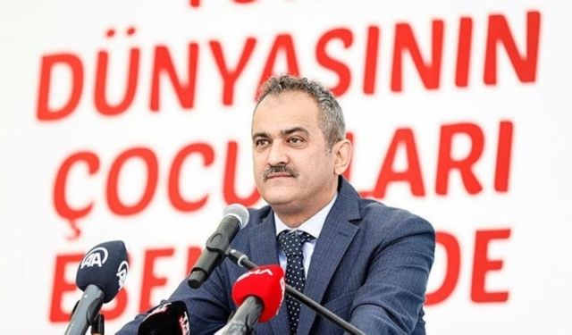 MEB Mahmut Özer ''bu sene ilk defa yardımcı kaynakları göndermeye başladık'' 