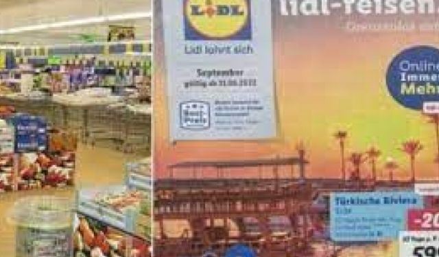 Almanya'nın ucuzluk market zinciri Lidl' de Türkiye Tatil Paketi Satılıyor