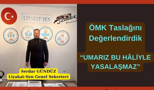 Öğretmenlik Meslek Kanunu Taslağı Değerlendirmemiz: "Umarız Bu Hâliyle Yasalaşmaz."